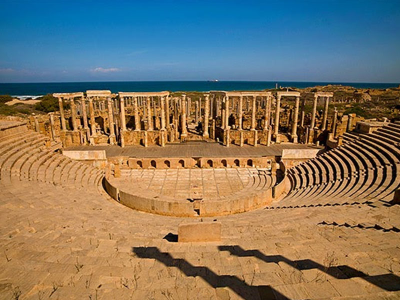 Libia in Camper - Leptis Magna