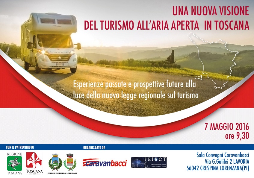 turismo in toscana camper