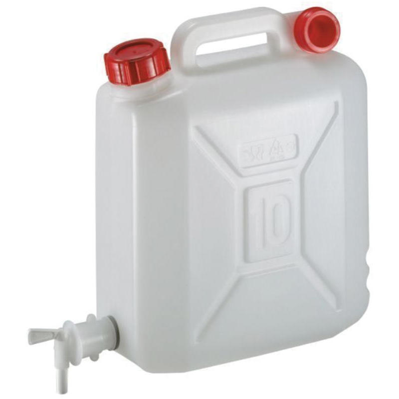 Tanica rigida per acqua 20 litri con rubinetto in robusta plastica  alimentare - Caravanbacci