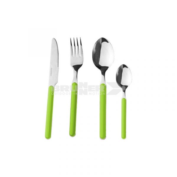 set posate delice verdi caravanbacci