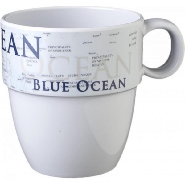 tazzone melammina blue ocean caravanbacci