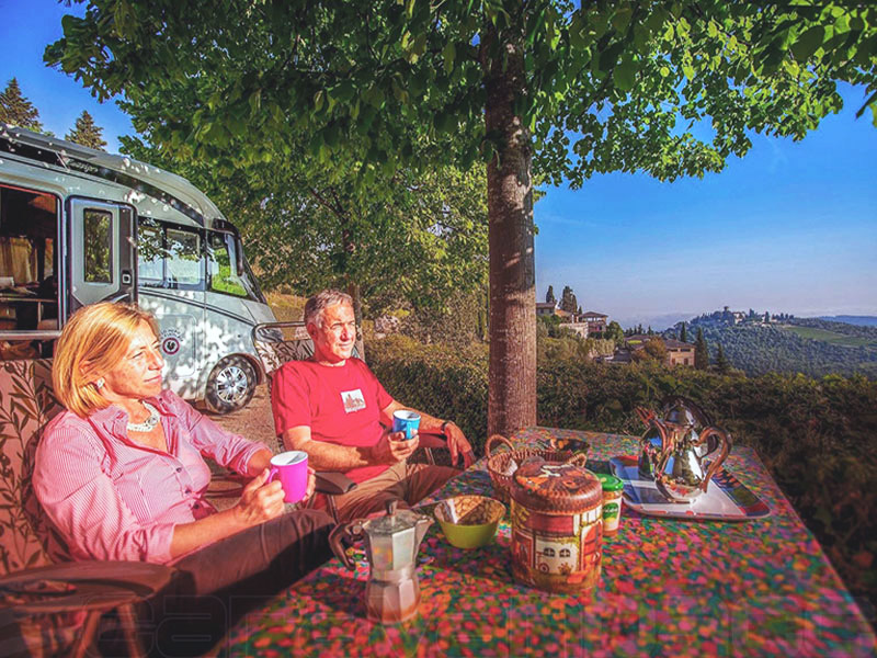 Sosta Gratuita in Toscana | Caravanbacci.com