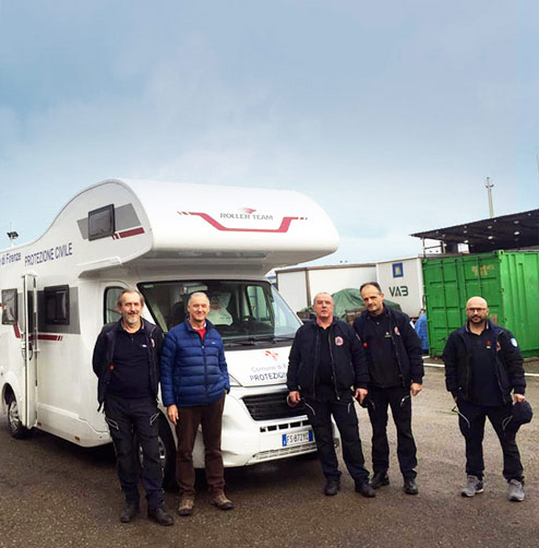 Camper Mansardato Protezione Civile Firenze - Caravanbacci