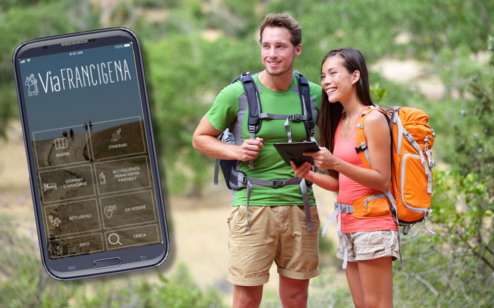 app via francigena