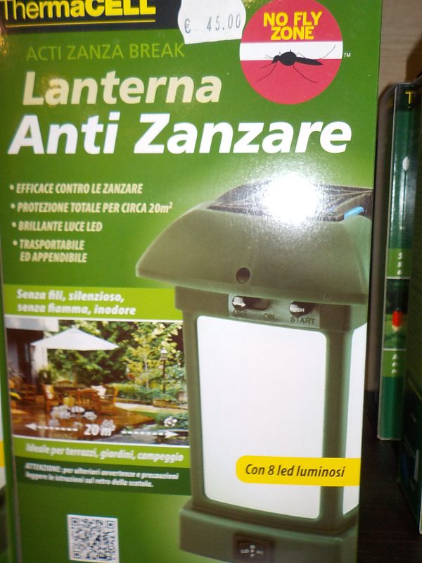 Lanterna anti zanzare | Caravanbacci.com