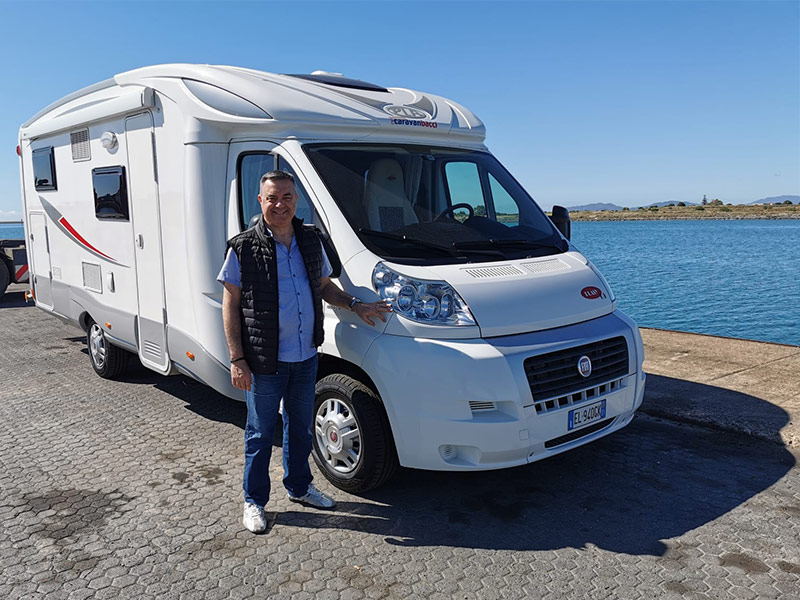 Consegna Camper Sig. Mario | Caravanbacci.com