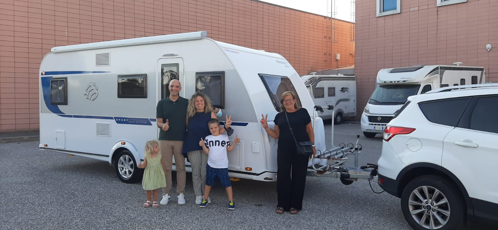 Consegna camper Sig. Francesco| Caravanbacci.com