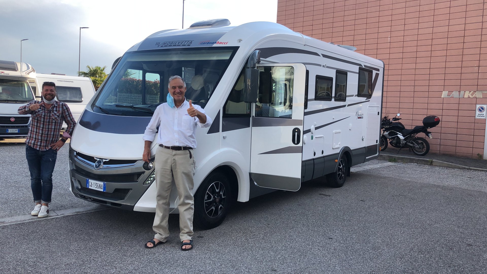 Consegna camper Sig. Alessandro | Caravanbacci.com