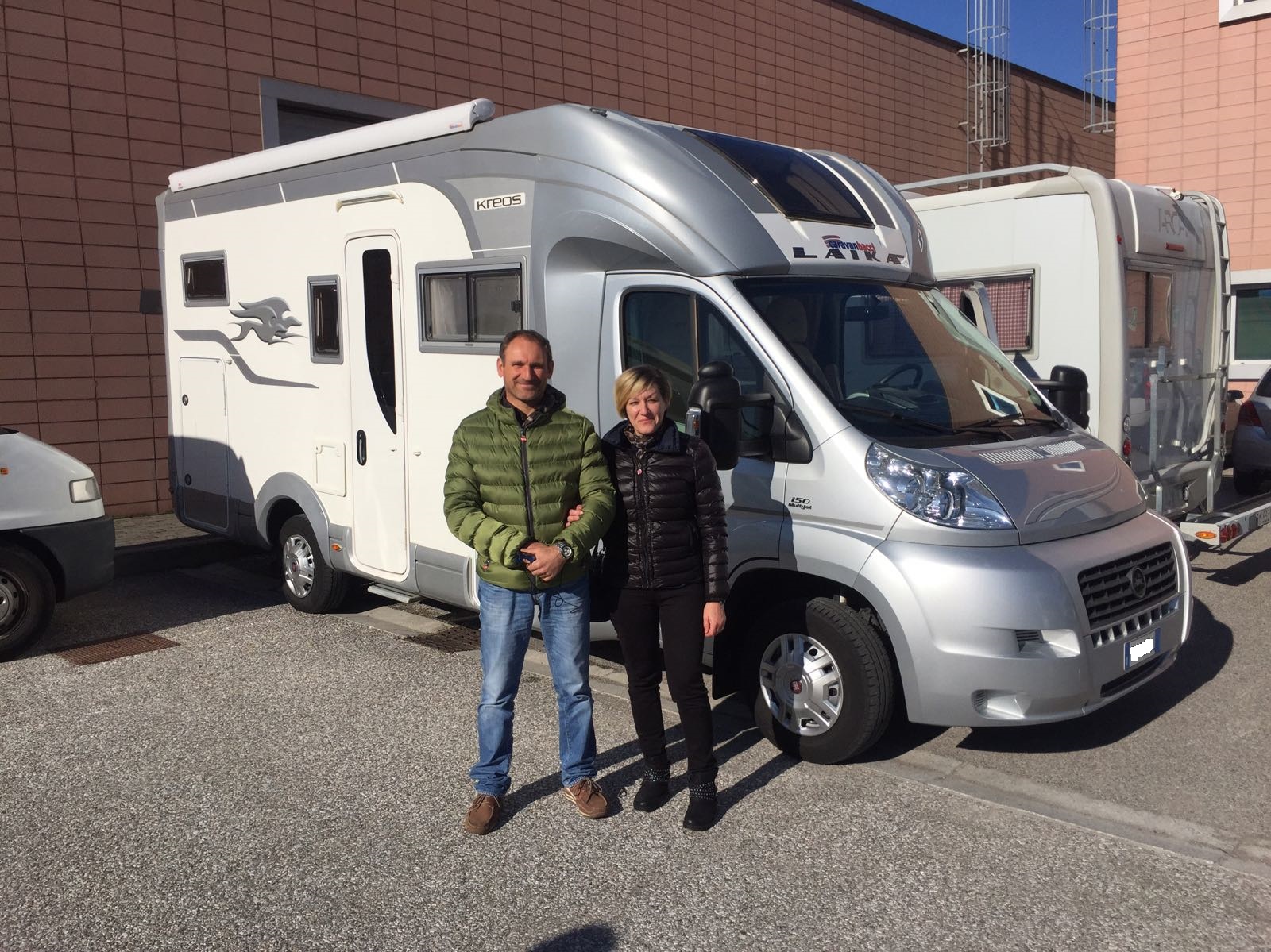 Consegna camper Famiglia Bertini | Caravanbacci.com