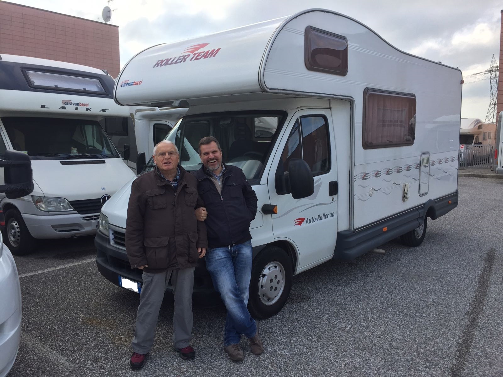 Consegna camper Famiglia Cioppi | Caravanbacci.com