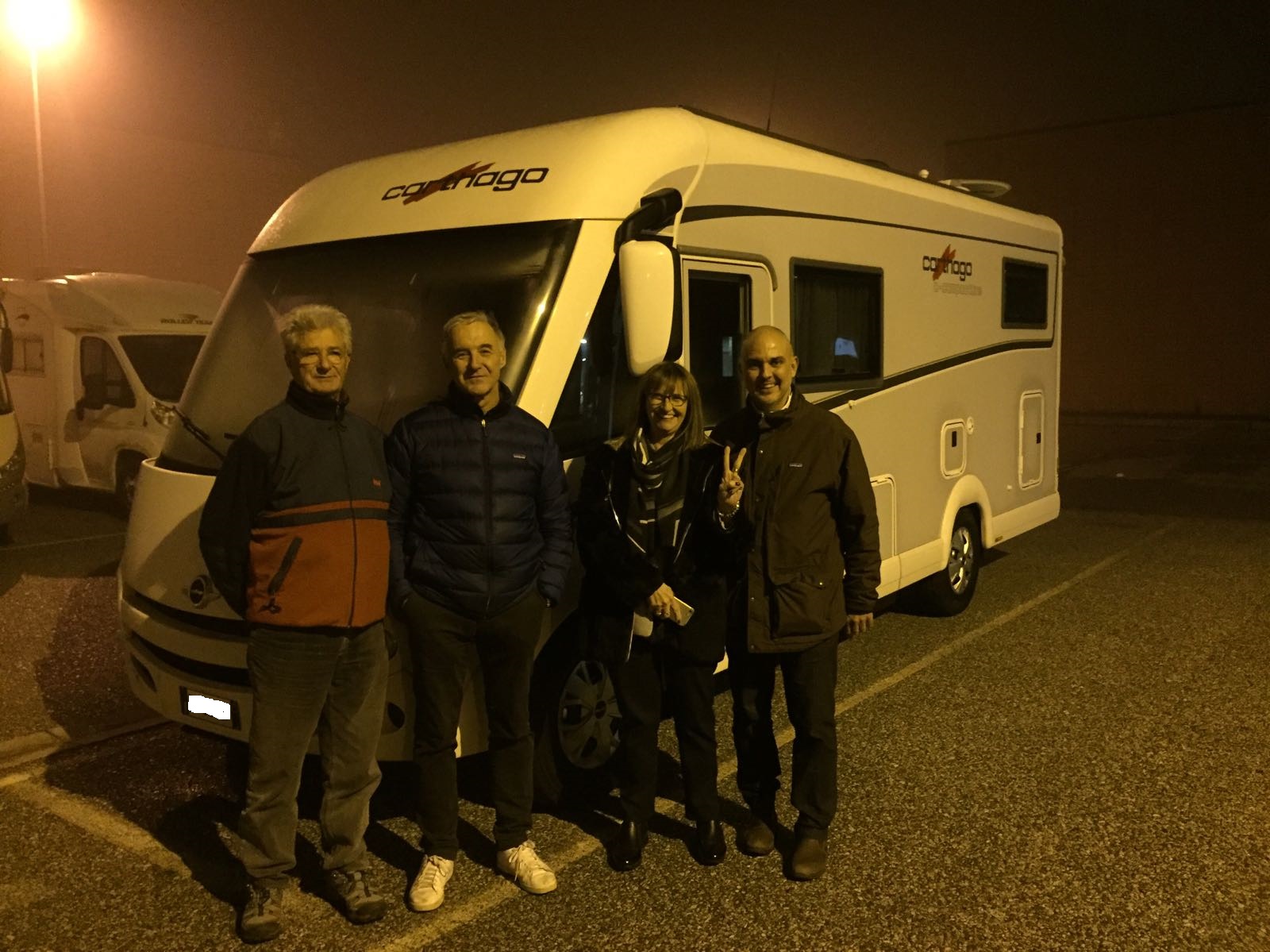 Consegna camper famiglia Liscio | Caravanbacci.com