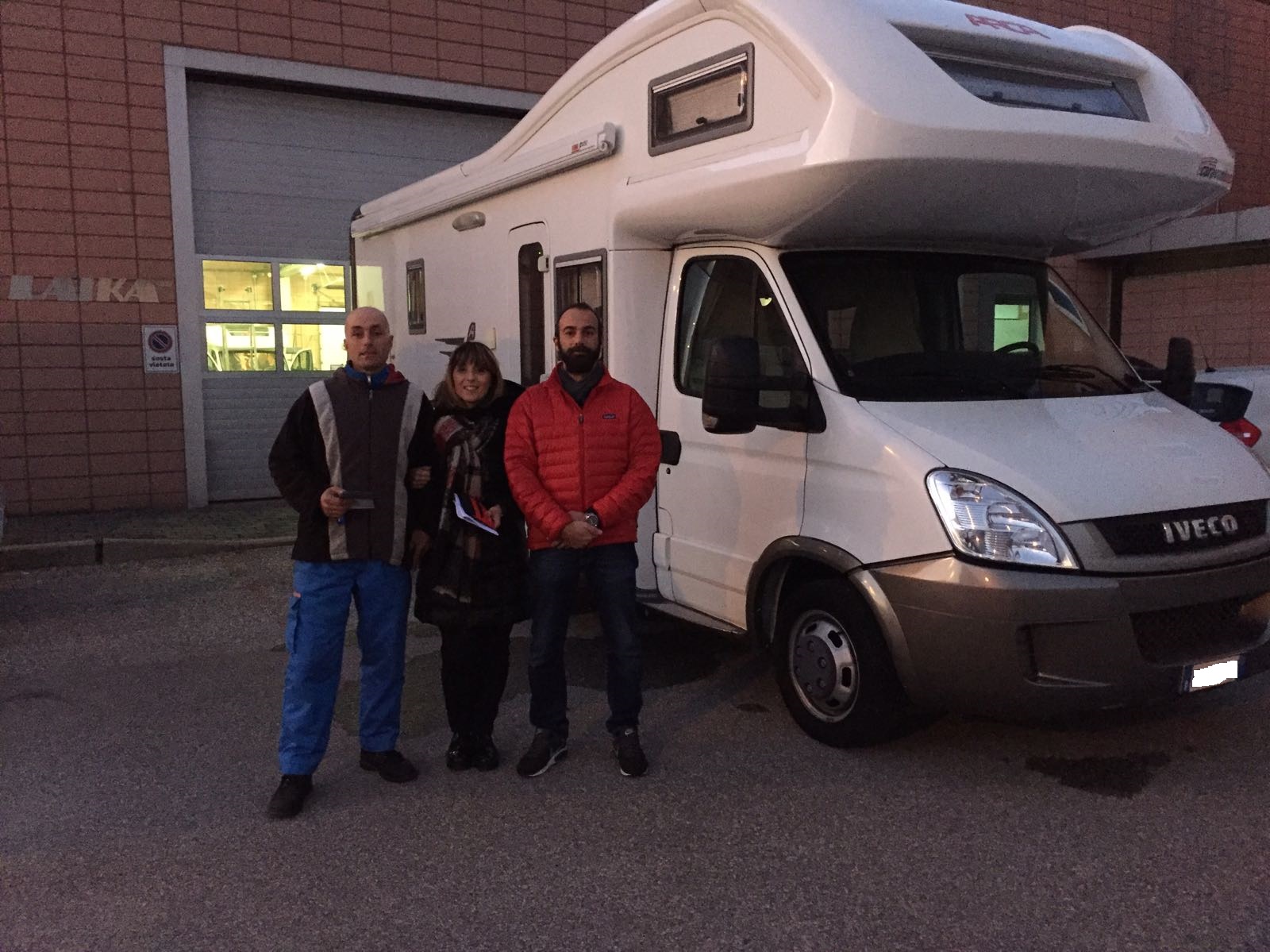 Consegna camper famiglia Riccucci | Caravanbacci.com
