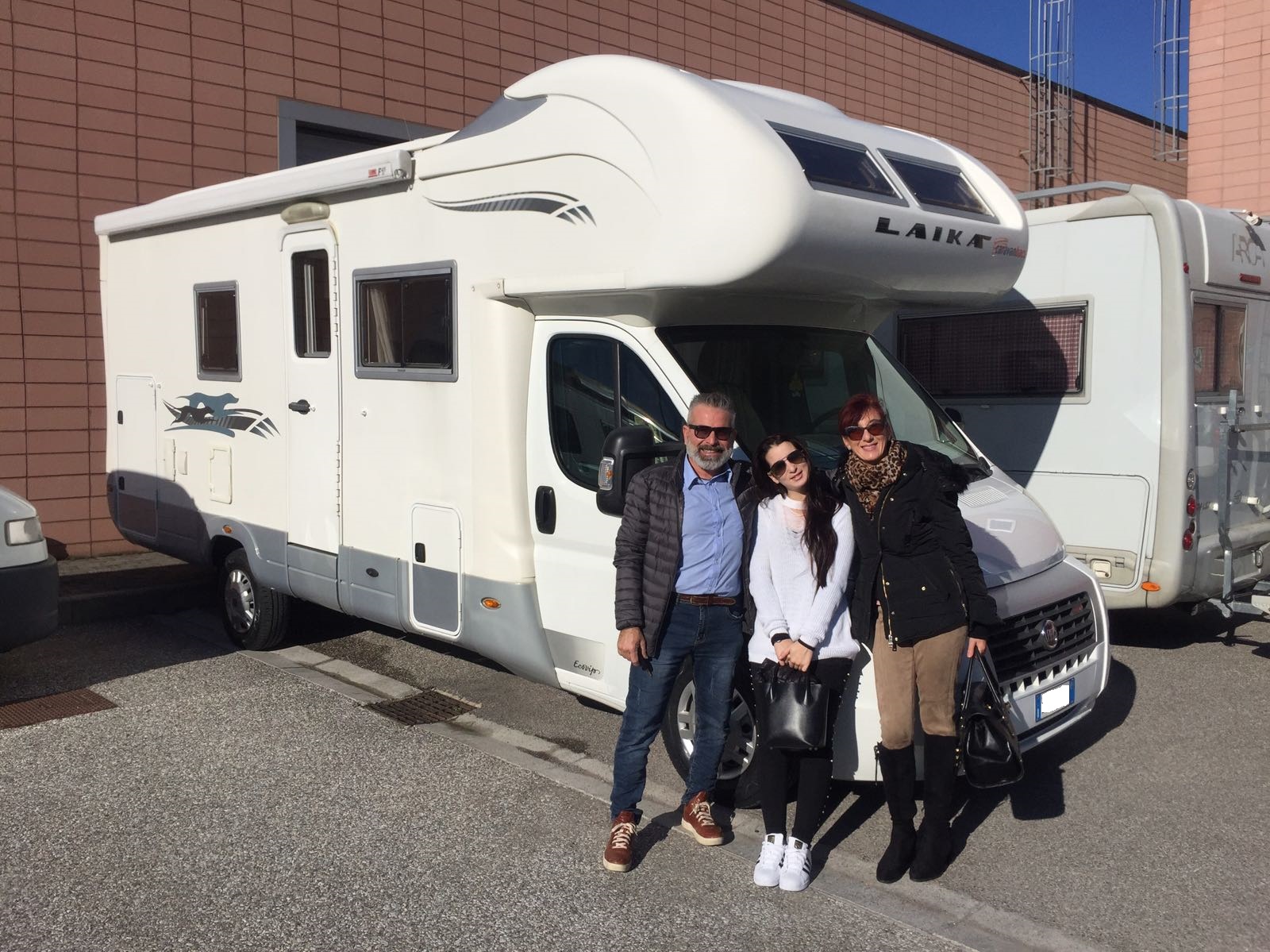 Consegna camper famiglia Scaffidi | Caravanbacci.com