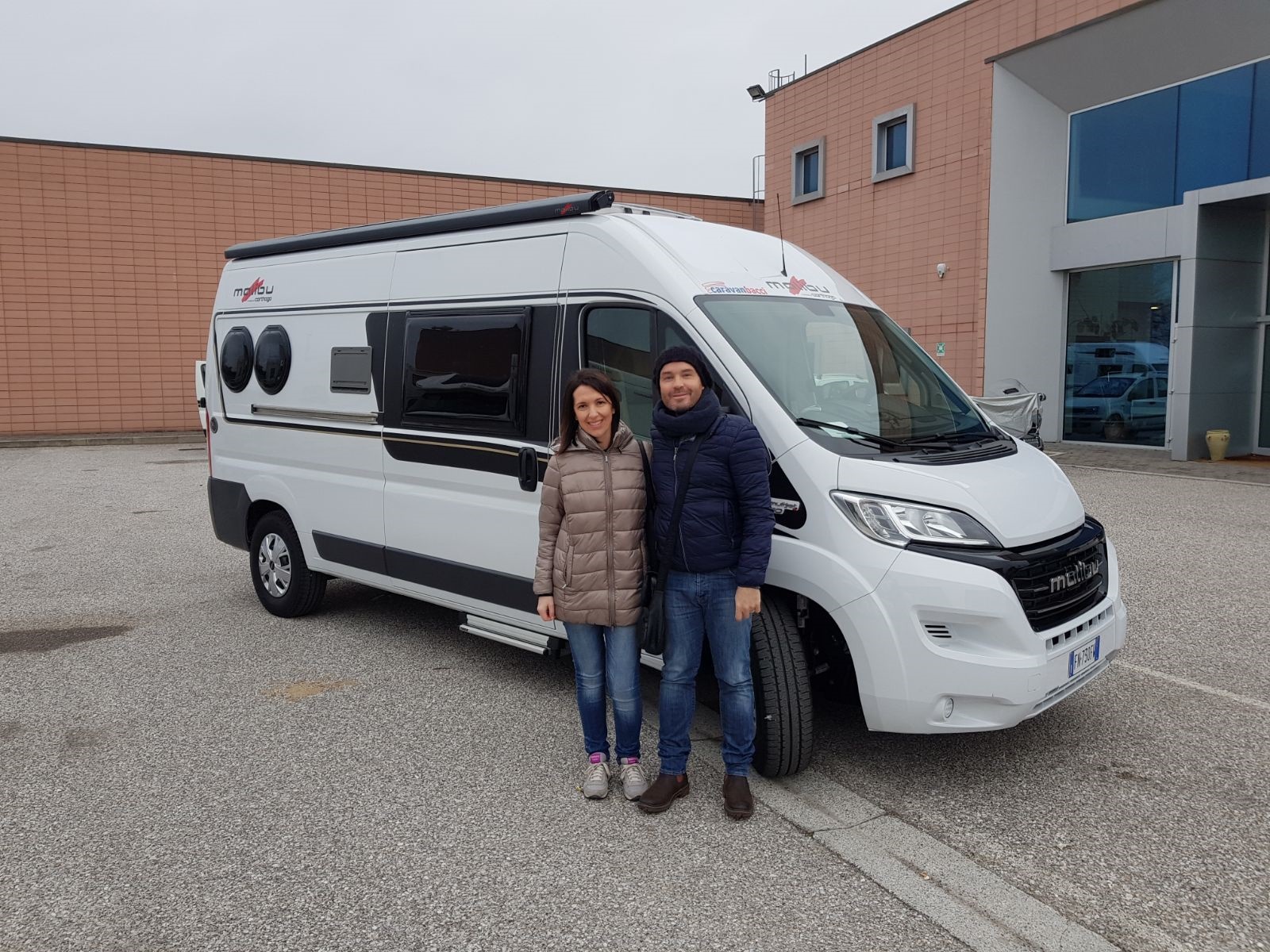 Consegna camper Famiglia Tanganelli | Caravanbacci.com