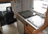 Cucina interno Camper Rimor | Caravanbacci.com