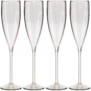 Set 4 Flute Champagne viamondo caravanbacci