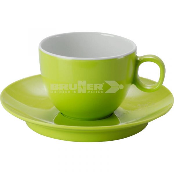 Set Espresso Melammina Verde Spectrum - Caravanbacci