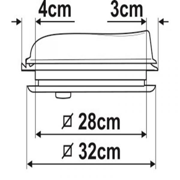 Oblò Vent 28 misure caravanbacci