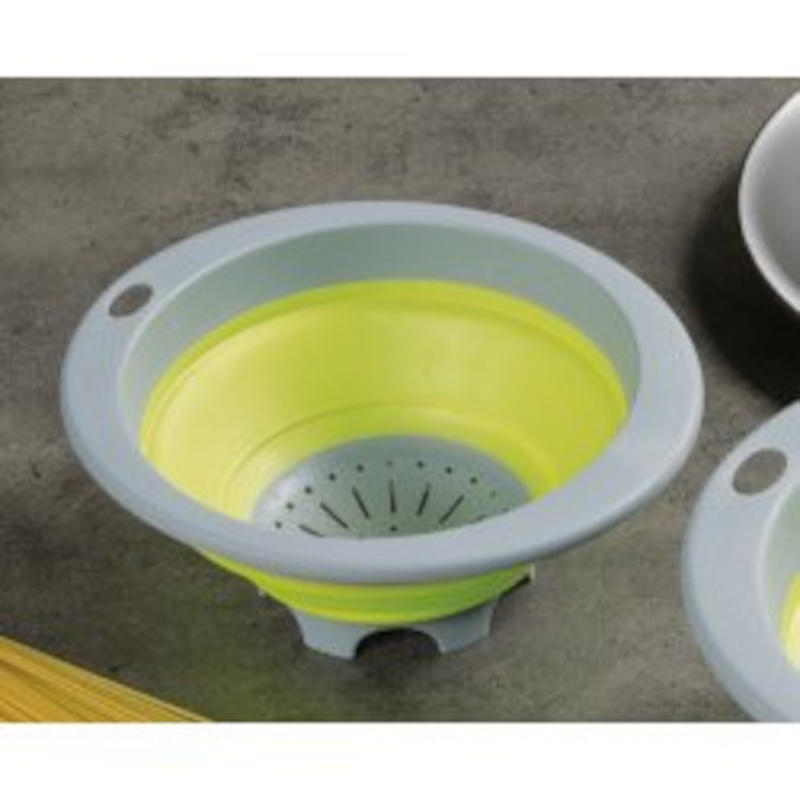 Acquista scolapasta pieghevoli in silicone - set di 3 - per cucina