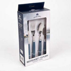 set posate blu caravanbacci