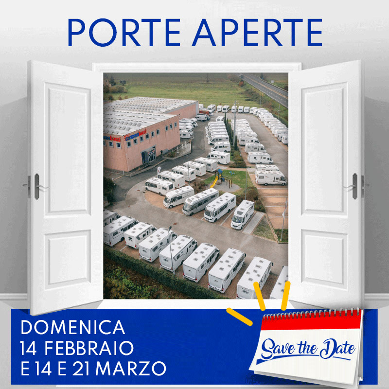 Porte Aperte Caravanbacci