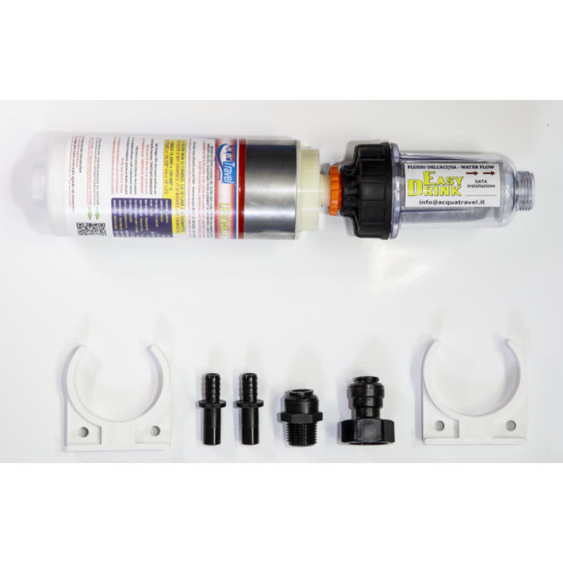 Kit filtro acqua anti batteri Small + Easy Drink - Caravanbacci