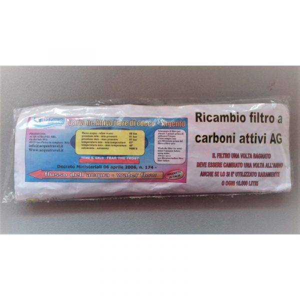 ricambio filtro a carbone 4x1 caravanbacci