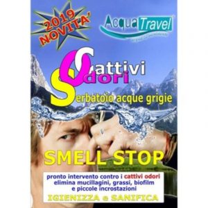 smell stop elimina cattivi odori serbatoio grigie caravanbacci