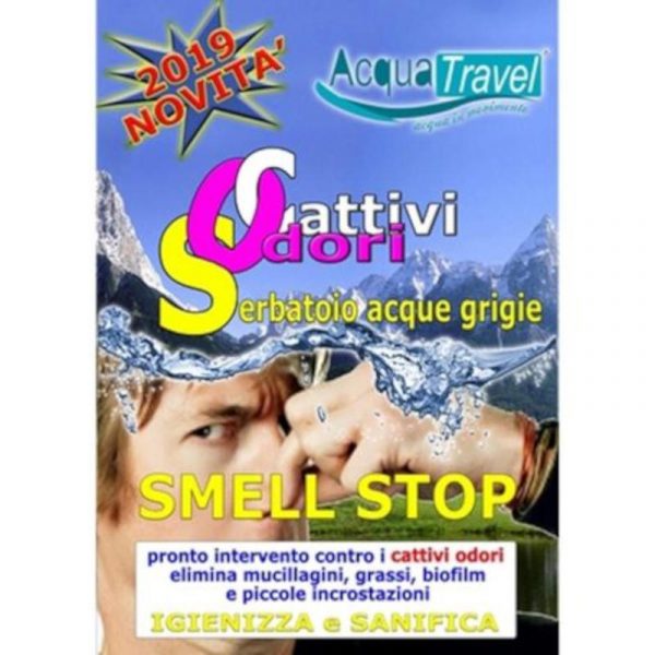 smell stop elimina cattivi odori serbatoio grigie caravanbacci