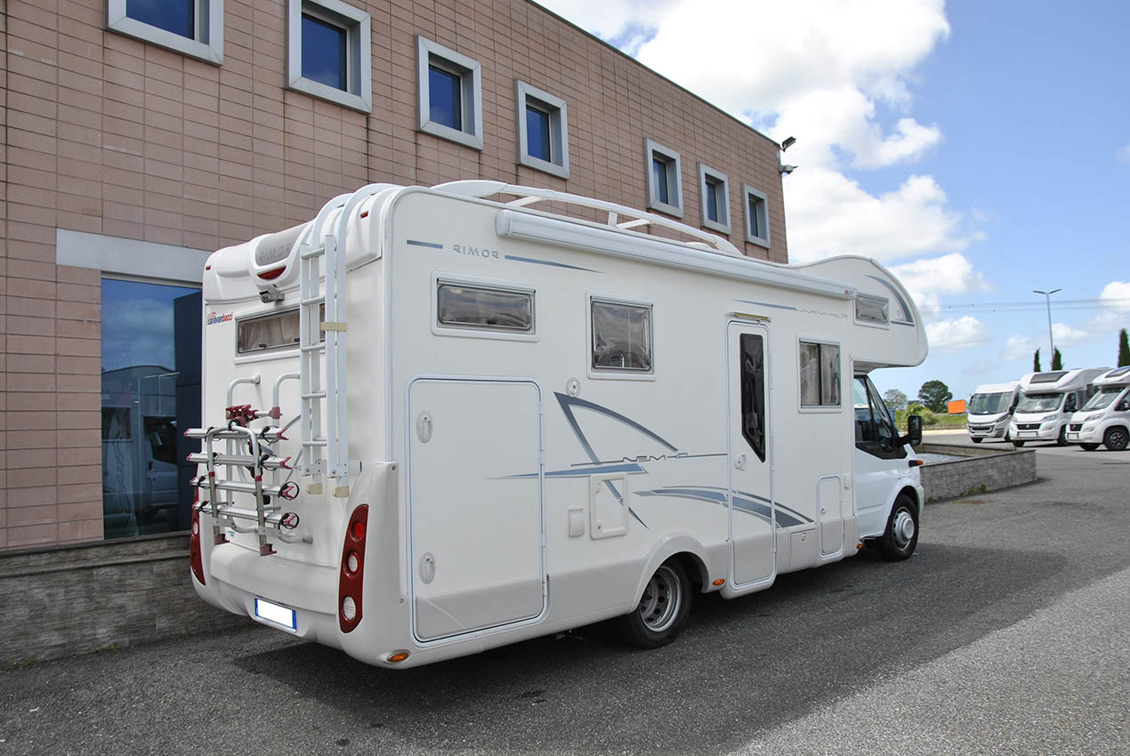 Camper Mansardato Usato Rimor Nemho 58 Caravanbacci