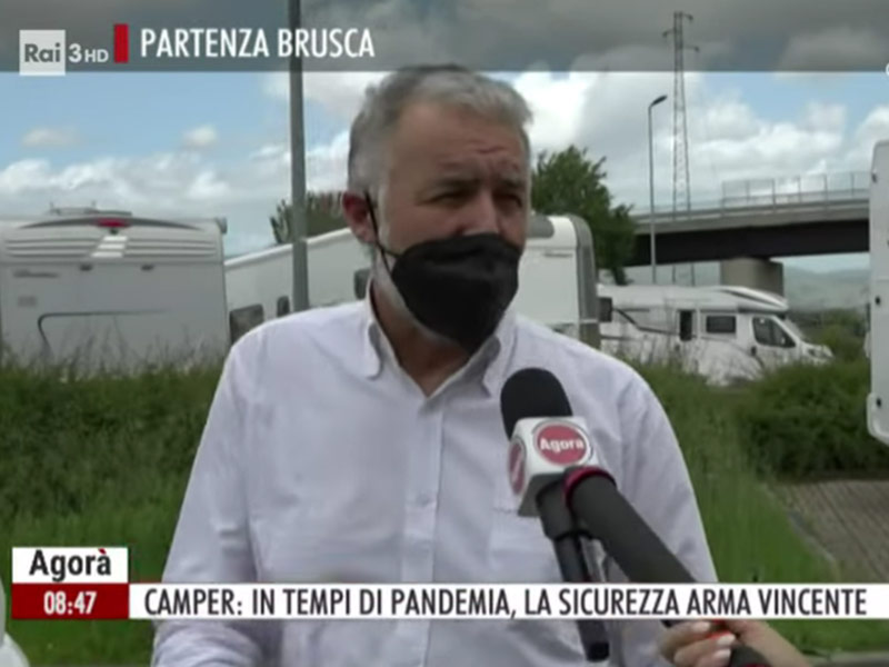 Caravanbacci ad Agorà Rai3