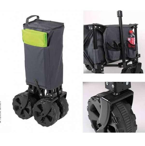 carrello spiaggia chiuso caravanbacci