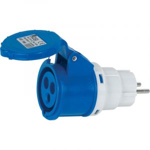 adattatore presa blu a spina normale RS1016 caravanbacci