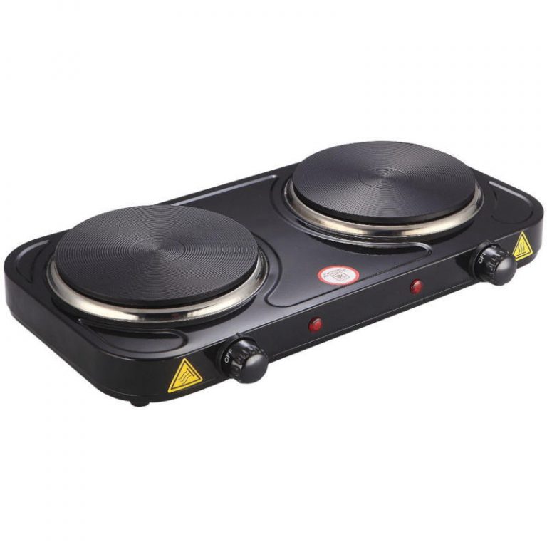Fornello A Induzione Portatile Hot Plate 500W – Piastra Elettrica Da Campeggio Con Termostato, Per Mare E Outdoor
