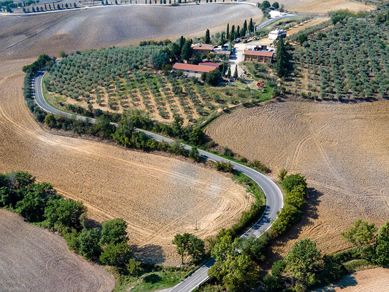 Val D'Orcia in camper - Caravanbacci