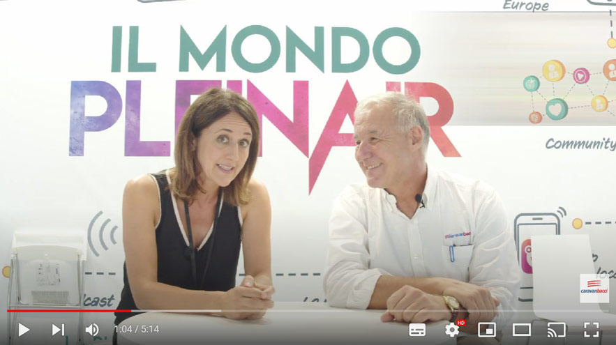 Paolo Bacci intervista Michela Bagatella, capo servizio di PleinAir