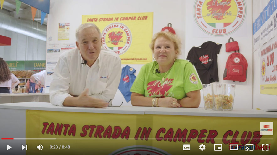 Paolo Bacci intervista Stefania Casale, presidente del club Tanta Strada in Camper