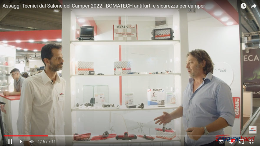 BOMATECH antifurti e sicurezza per camper