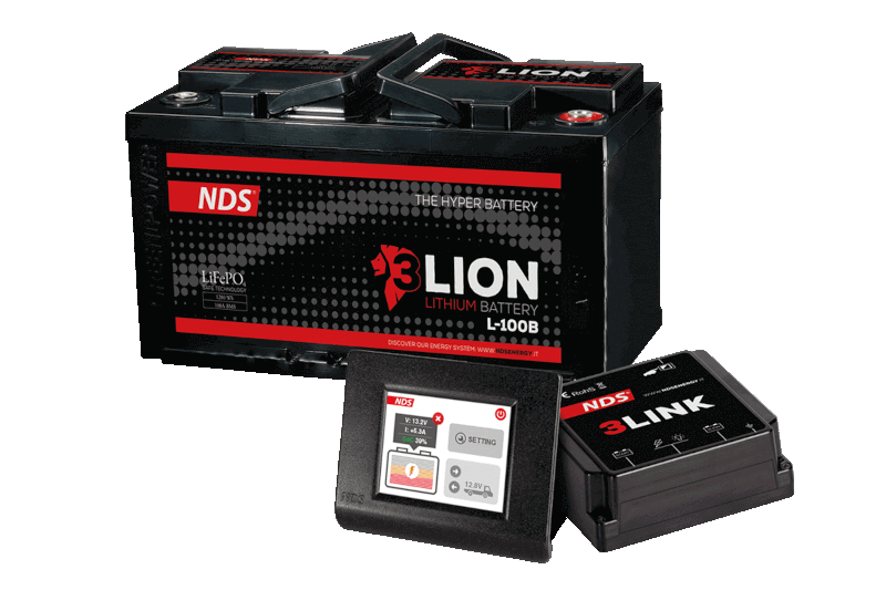 Batteria servizi LifePo4 per camper 3Lion 100 - Caravanbacci