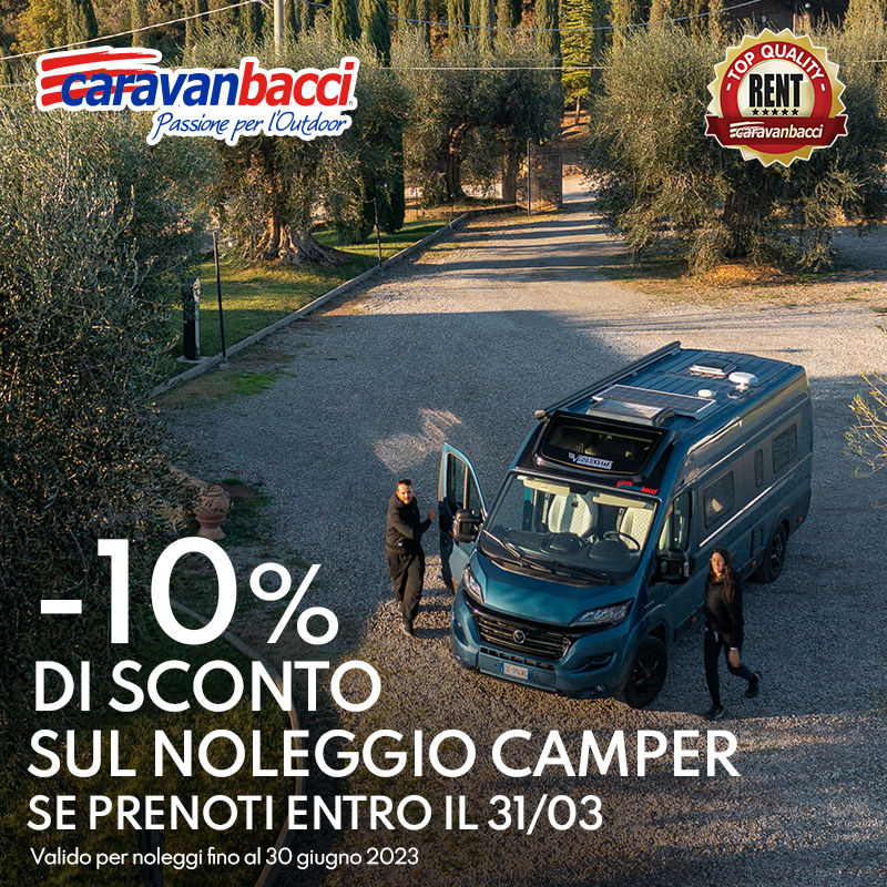 Sconto Noleggio - Caravanbacci