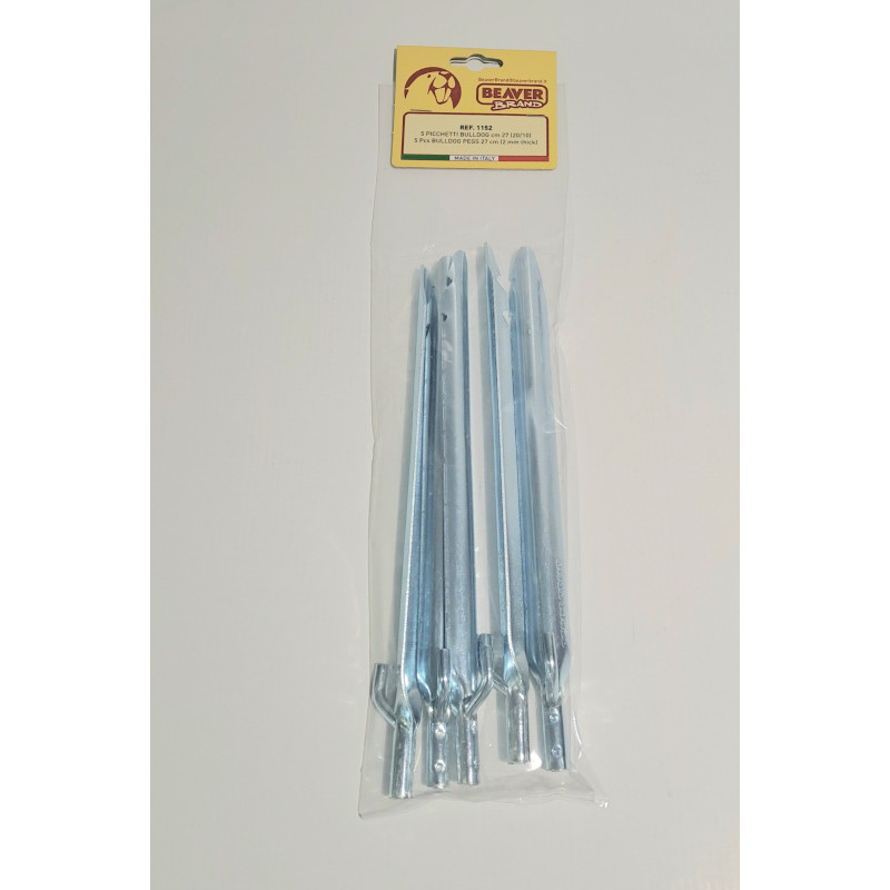 picchetti bulldog cm.27 confezione da 5 caravanbacci