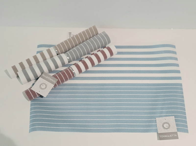 tovagliette righe 4 colori caravanbacci