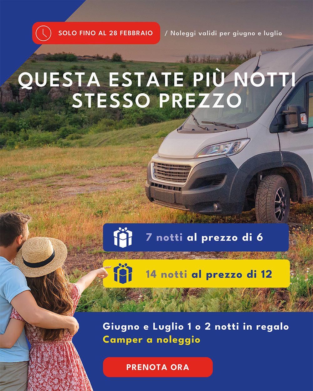 Offerta Noleggio - Caravanbacci