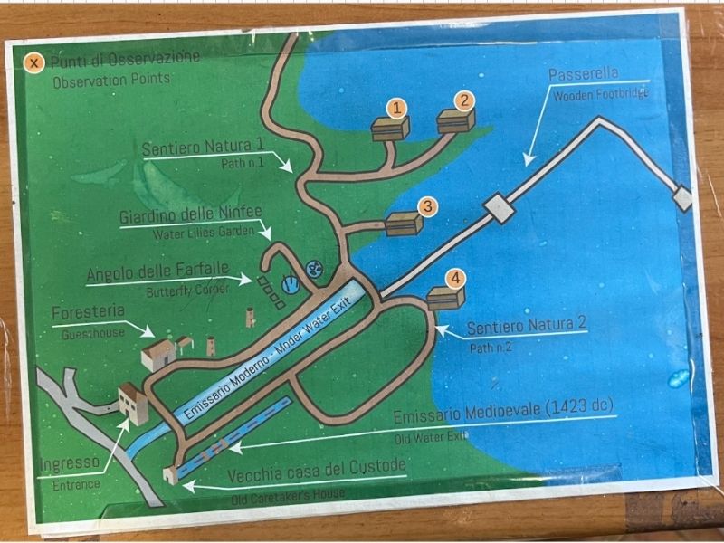 Cartina Lago Trasimeno